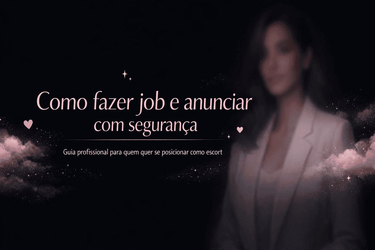 Como Fazer Job, Anunciar com Segurança e Ser uma Escort de Forma Profissional